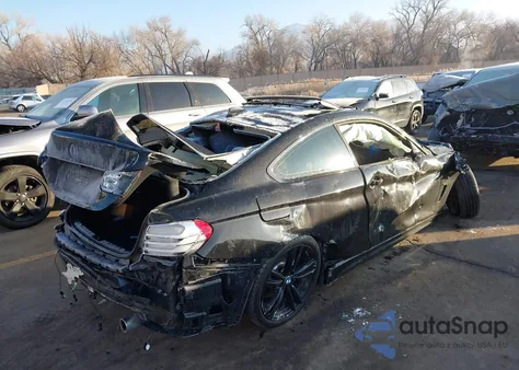 2014 BMW 435I xDrive z USA, uszkodzony, nr VIN WBA3R5C53EK188593